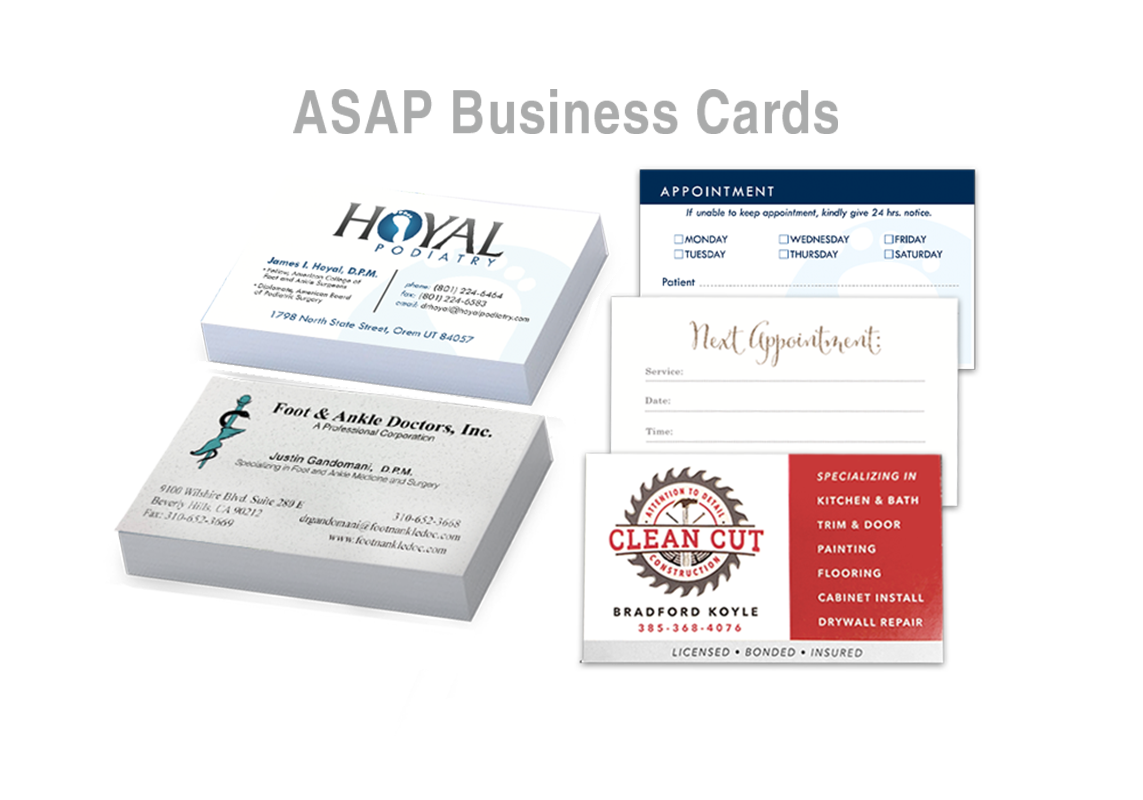 Big Fat Design & Sign, LLC · ASAP Business / Appointment Cards